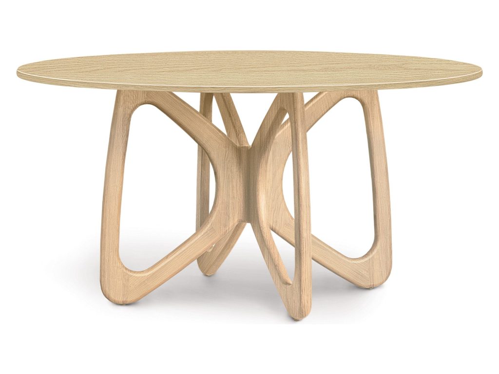 Copeland Furniture Butterfly Round Fixed Top Table, alternate view 2