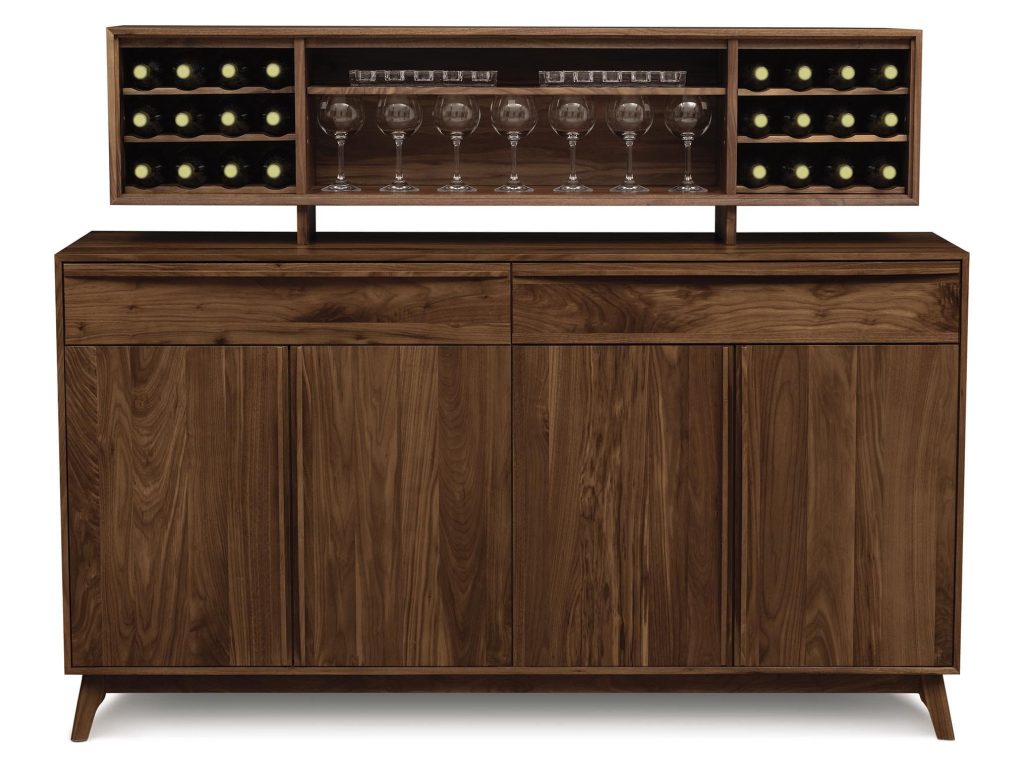 Copeland Furniture Catalina 2 Drawers over 4 Door Buffet Buffet Cabinet, alternate view 4