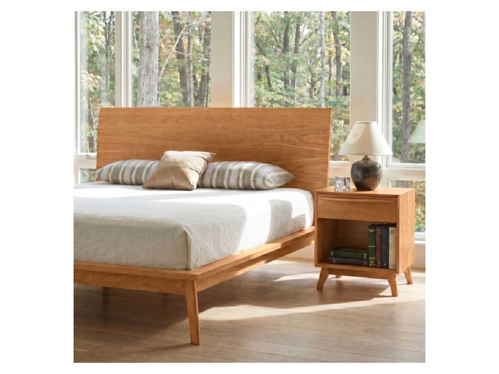 Copeland Furniture Catalina Bed with 40″H Headboard Platform Bed, alternate view 12