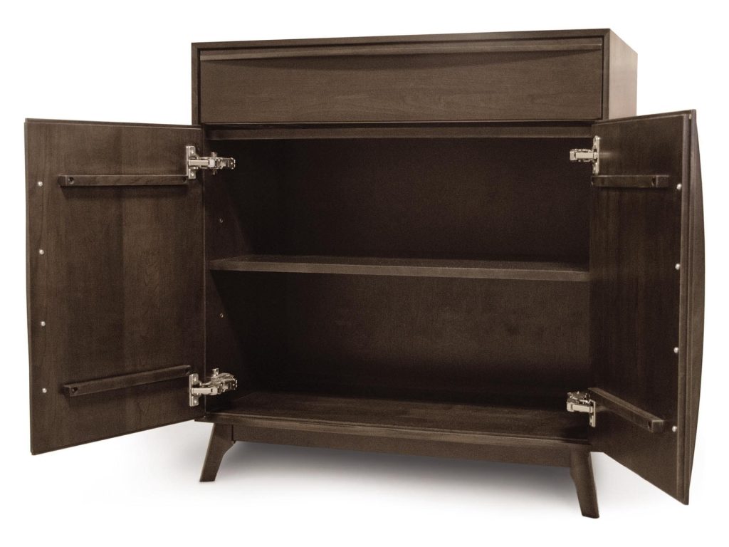 Copeland Furniture Catalina 1 Drawer over 2 Door Buffet Buffet Cabinet, alternate view 3