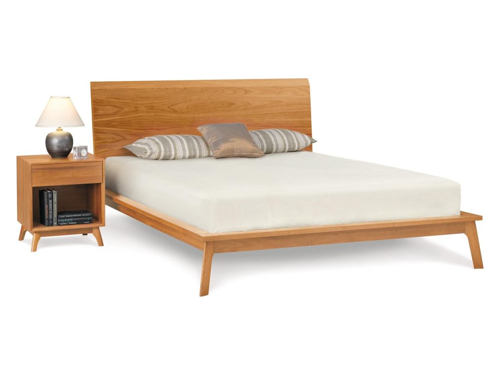 Copeland Furniture Catalina Bed with 40″H Headboard Platform Bed, alternate view 7