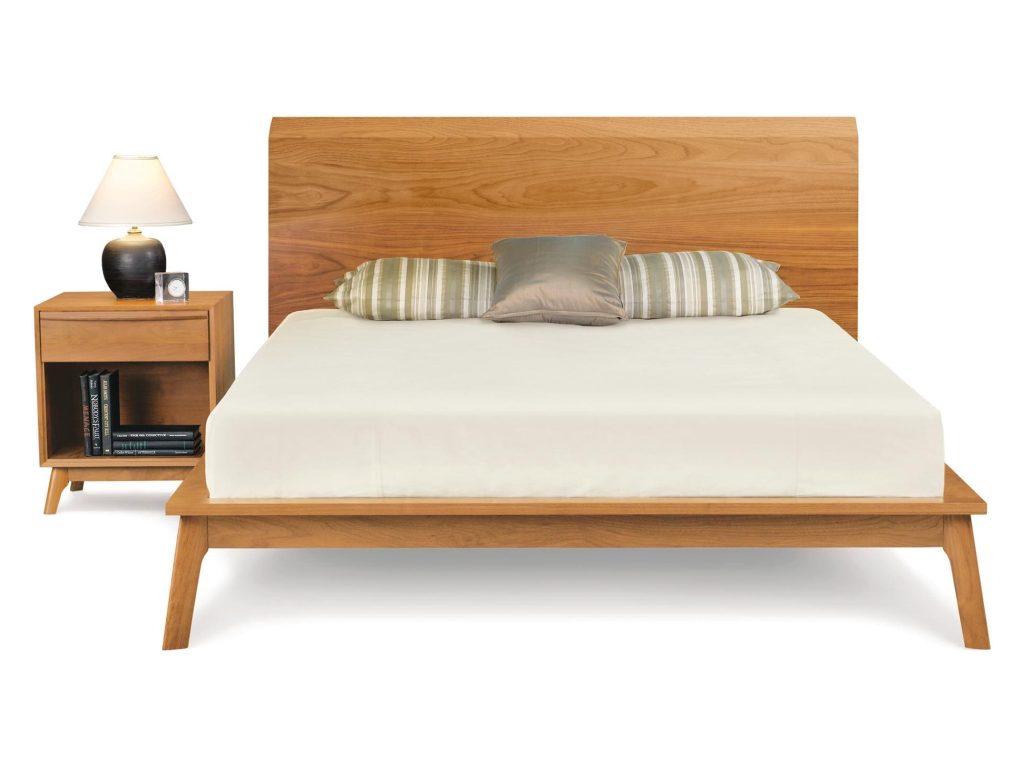 Copeland Furniture Catalina Bed with 40″H Headboard Platform Bed, alternate view 5