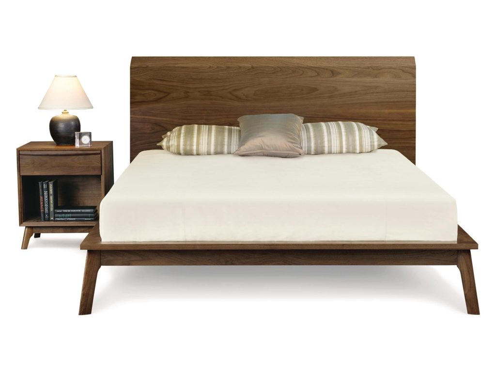 Copeland Furniture Catalina Bed with 40″H Headboard Platform Bed, alternate view 2