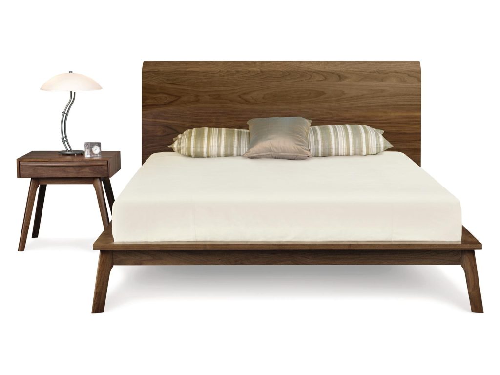 Copeland Furniture Catalina Bed with 40″H Headboard Platform Bed, alternate view 4