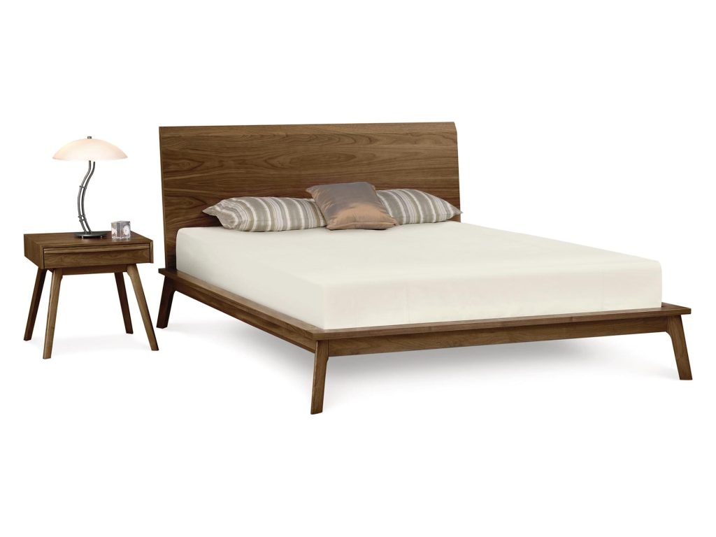 Copeland Furniture Catalina Bed with 40″H Headboard Platform Bed, alternate view 6