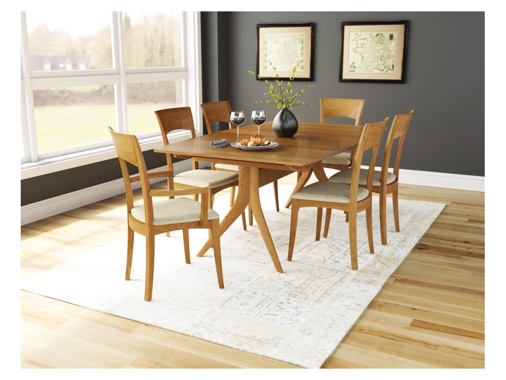 Copeland Furniture Ingrid Wood Seat Armchair Arm Chair, alternate view 17