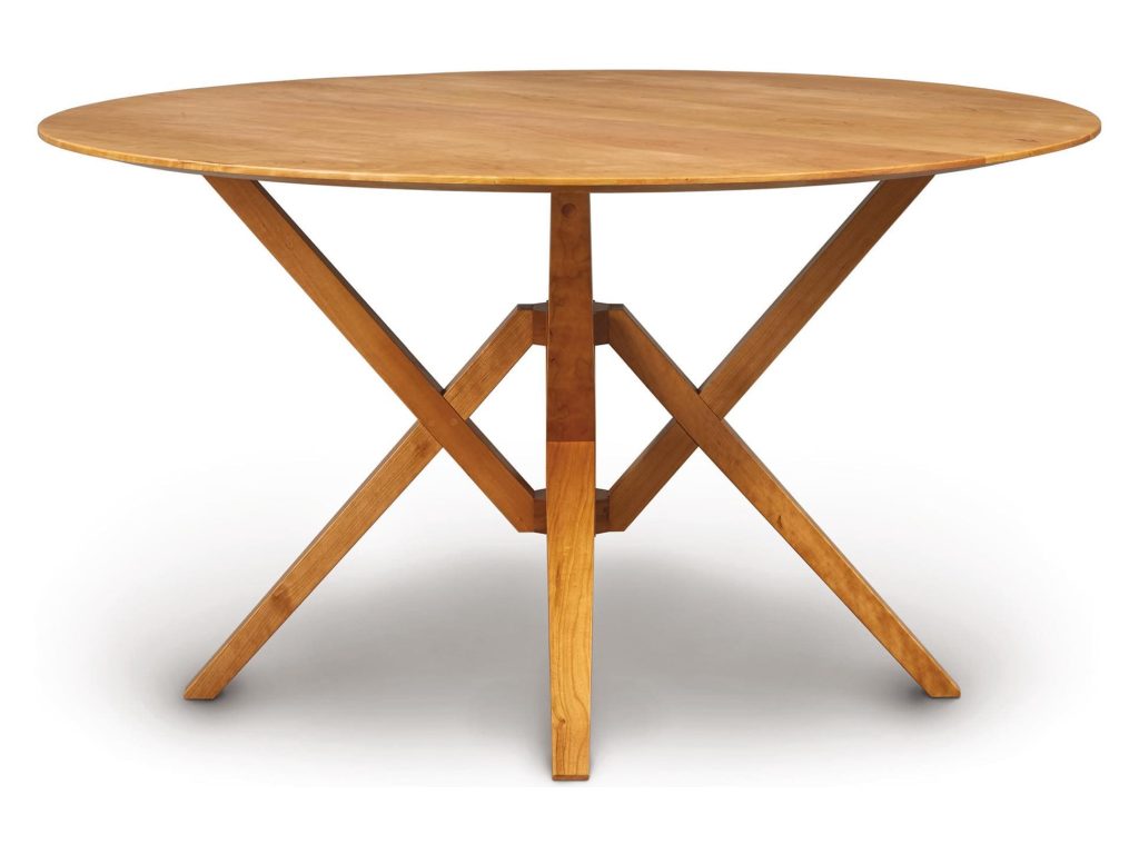 Copeland Furniture Exeter Round Fixed Top Table, alternate view 3