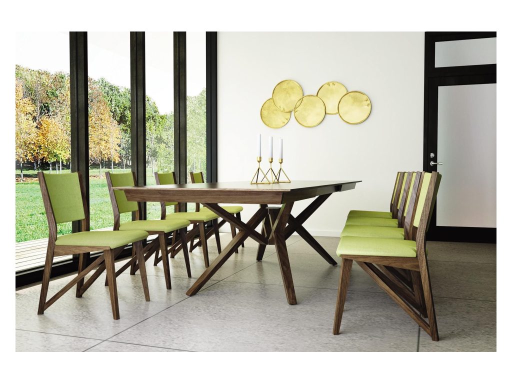 Copeland Furniture Exeter Double Leaf Extension Table, alternate view 10