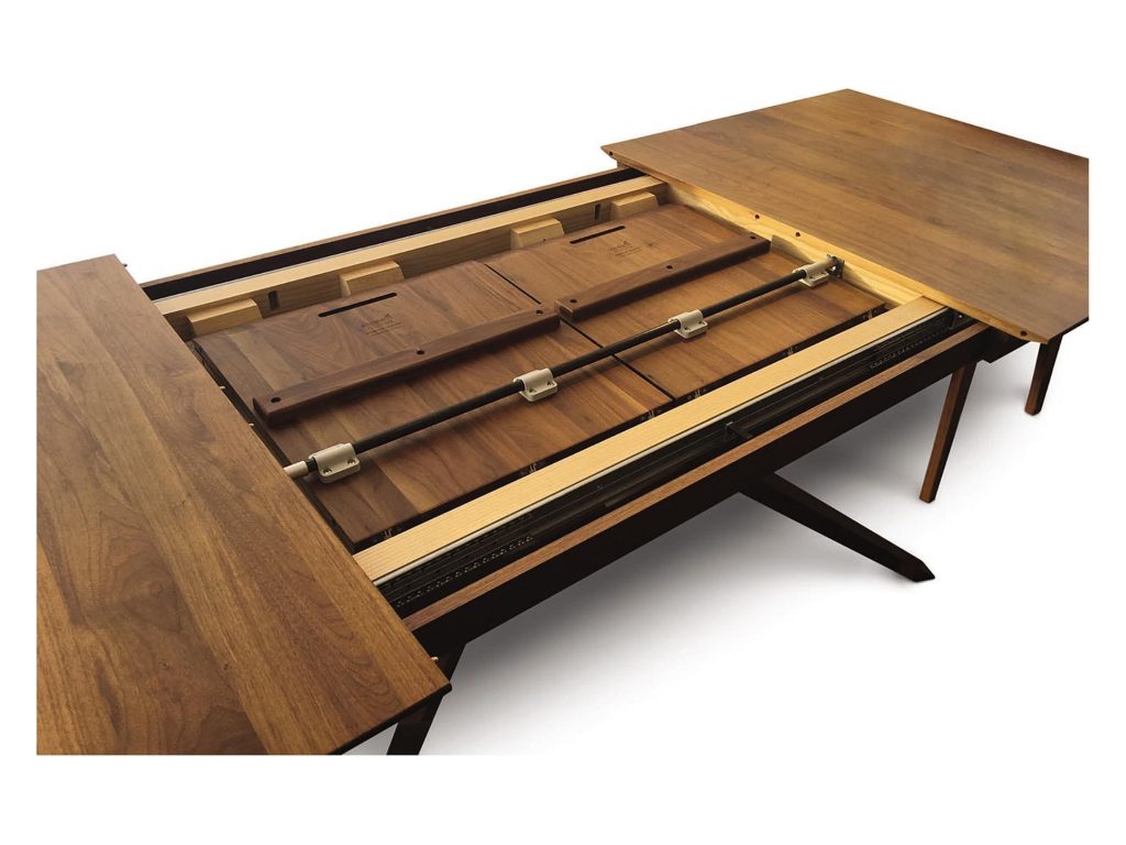 Copeland Furniture Exeter Double Leaf Extension Table, alternate view 9