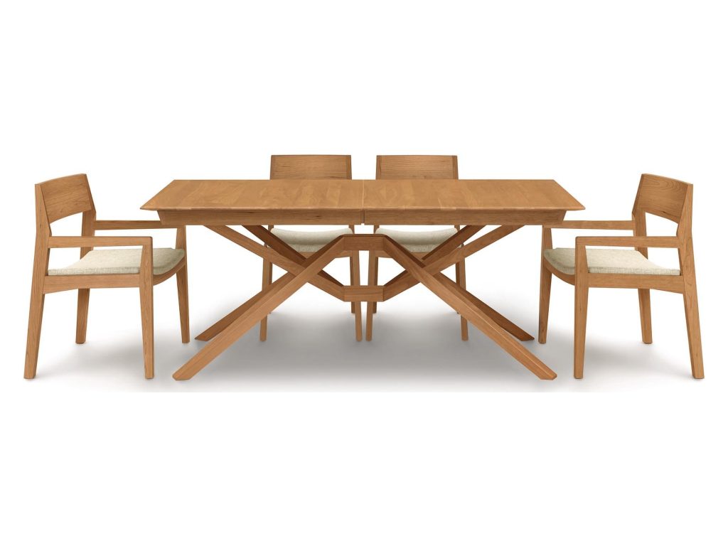 Copeland Furniture Exeter Double Leaf Extension Table, alternate view 5