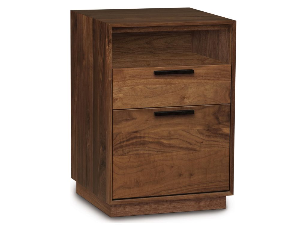 Copeland Furniture Linear Rolling File With Cubby File/Storage Cabinet, alternate view 2