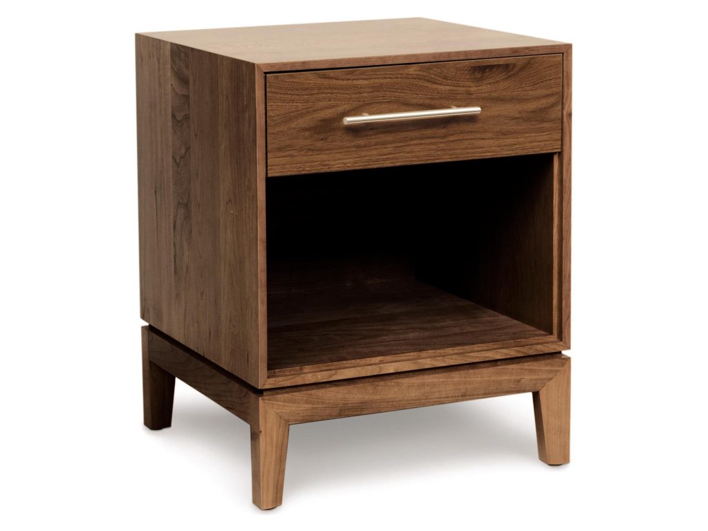 Copeland Furniture Mansfield 1 Drawer Nightstand, alternate view 3