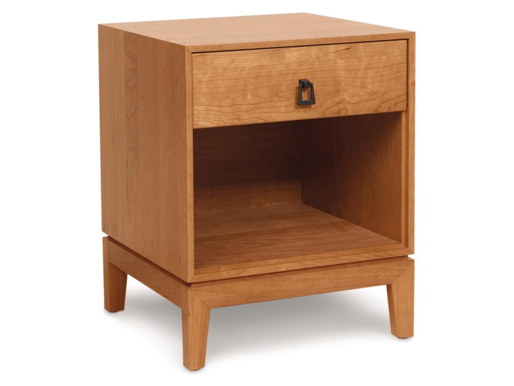 Copeland Furniture Mansfield 1 Drawer Nightstand, alternate view 2