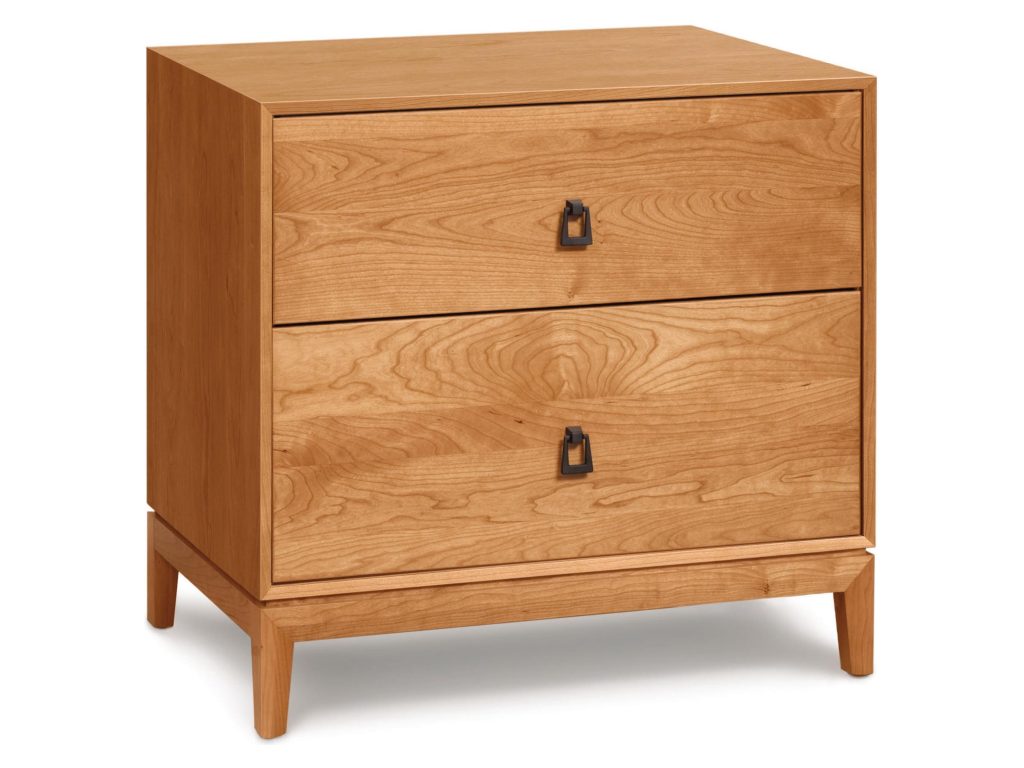 Copeland Furniture Mansfield 2 Drawer Nightstand, alternate view 2