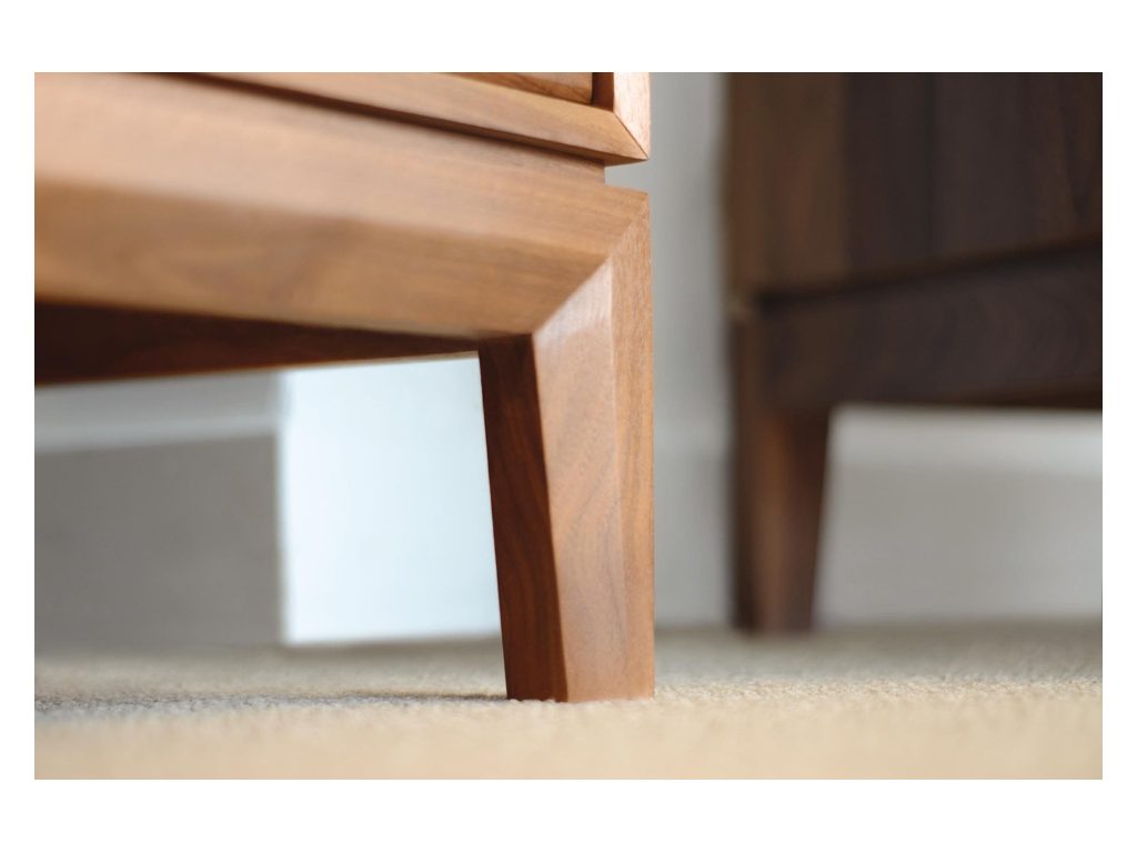 Copeland Furniture Mansfield 1 Drawer Nightstand, alternate view 4