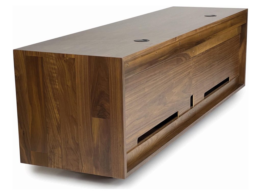 Copeland Furniture Mansfield 66” Wide, High Height 4 Door Storage Console Console Table, alternate view 5