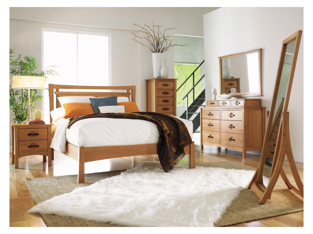 Copeland Furniture Monterey 2 Drawer Nightstand, alternate view 3