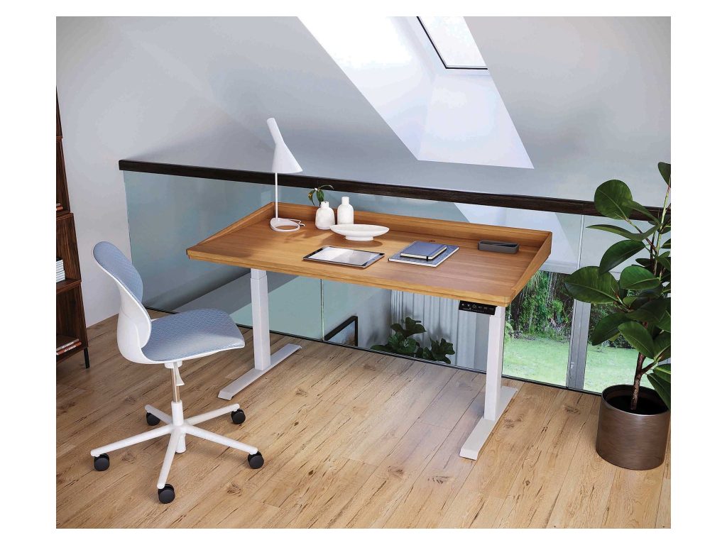 Copeland Furniture Odin 30″ x 60″ Sit-Stand Desk, alternate view 6