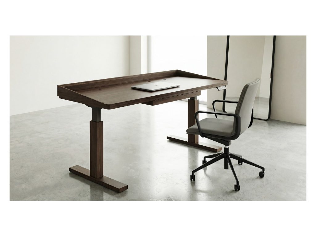Copeland Furniture Odin 30″ x 60″ Sit-Stand Desk, alternate view 8