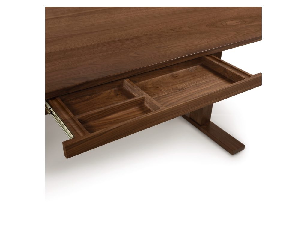 Copeland Furniture Odin 30″ x 60″ Sit-Stand Desk with Pencil Drawer, alternate view 5
