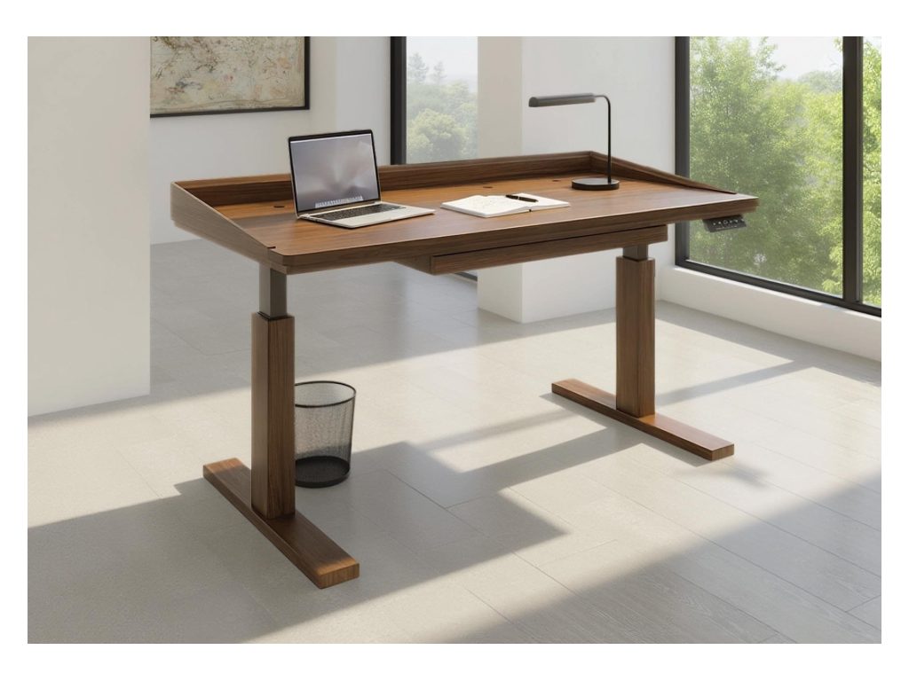 Copeland Furniture Odin 30″ x 60″ Sit-Stand Desk, alternate view 7