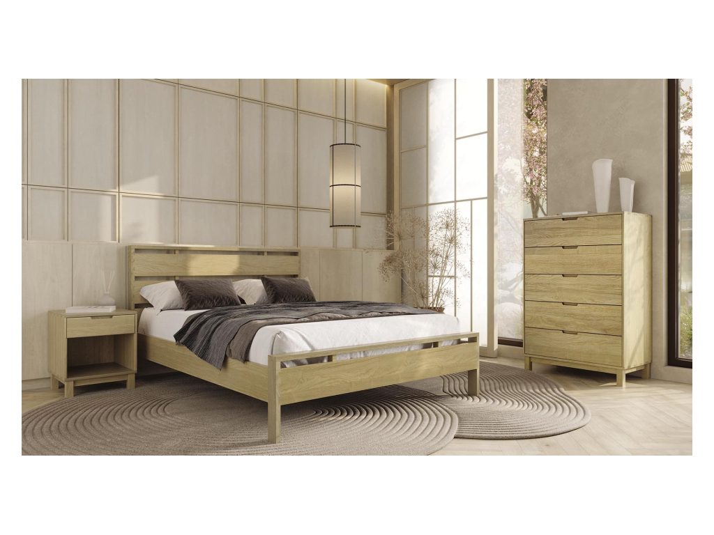 Copeland Furniture Oslo 1 Drawer Nightstand, alternate view 4