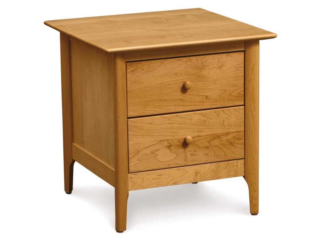 Copeland Furniture Sarah 2 Drawer Nightstand, alternate view 4