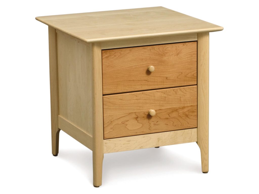 Copeland Furniture Sarah 2 Drawer Nightstand, alternate view 3