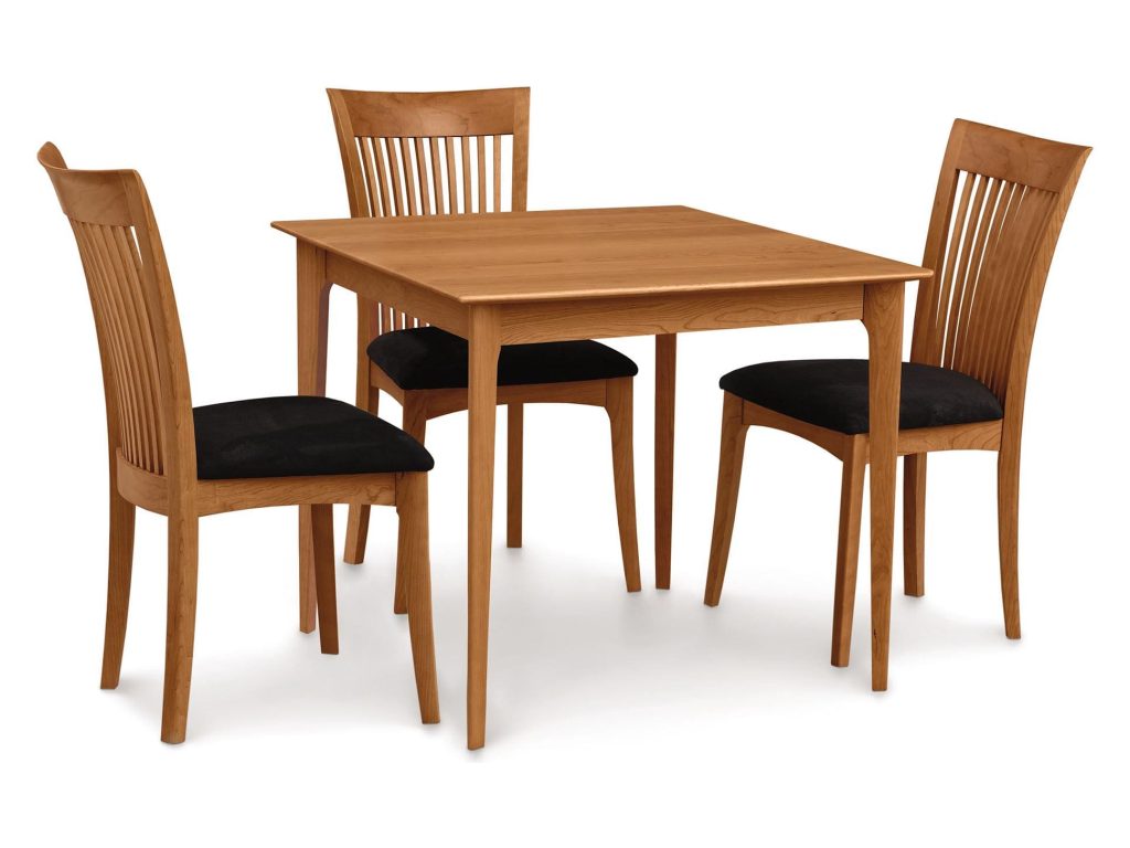 Copeland Furniture Sarah Square Fixed Top Table, alternate view 3