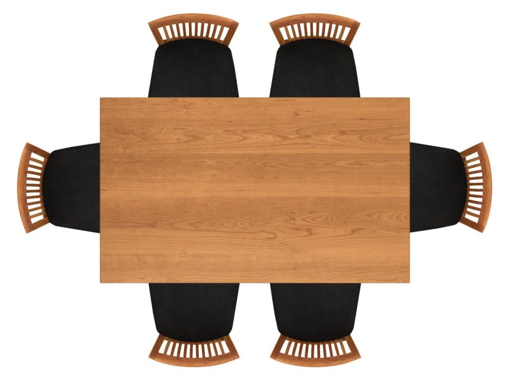 Copeland Furniture Sarah Rectangular Fixed Top Table, alternate view 10