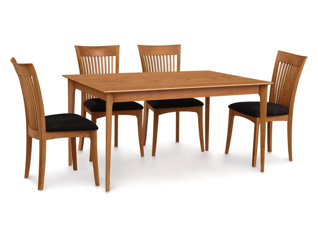 Copeland Furniture Sarah Rectangular Fixed Top Table, alternate view 6
