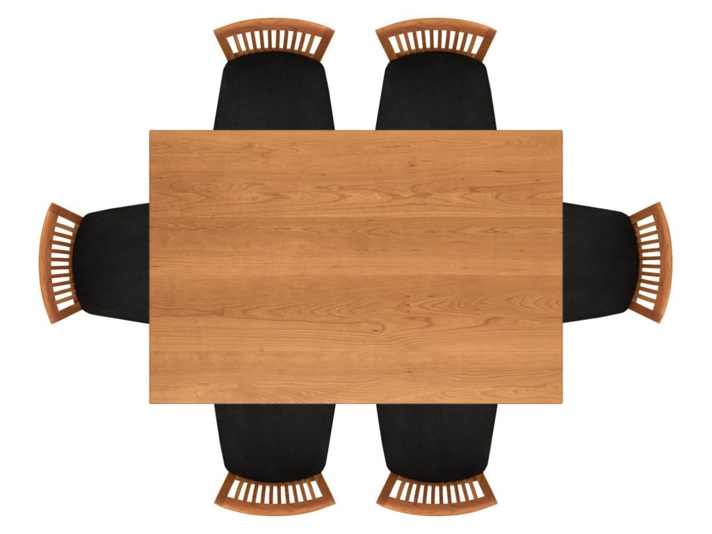 Copeland Furniture Sarah Rectangular Fixed Top Table, alternate view 9