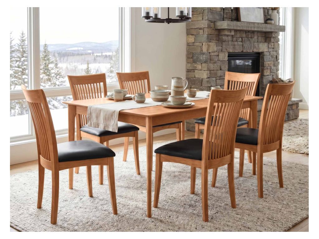 Copeland Furniture Sarah Square Fixed Top Table, alternate view 6