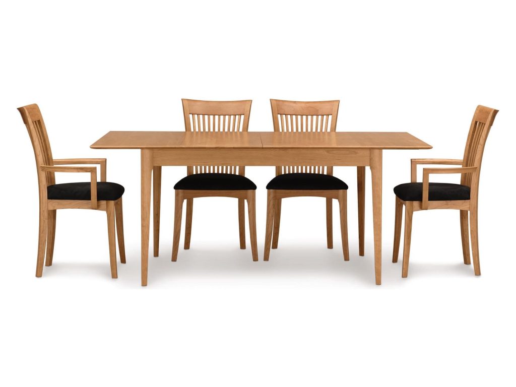 Copeland Furniture Sarah Four Leg Extension Table, alternate view 2
