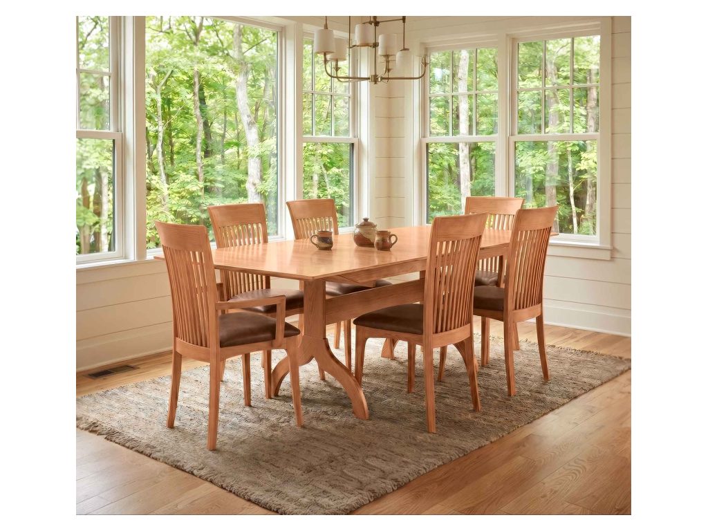 Copeland Furniture Sarah Trestle Extension Table Trestle Table, alternate view 7