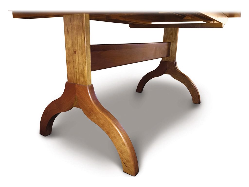 Copeland Furniture Sarah Trestle Extension Table Trestle Table, alternate view 6