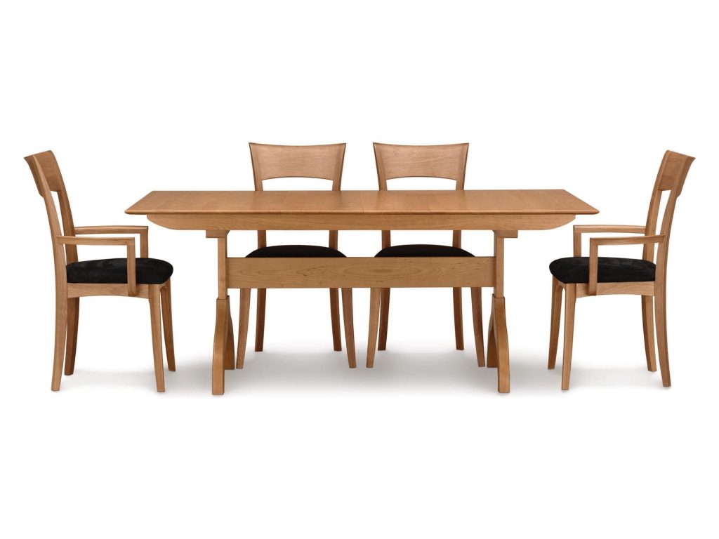 Copeland Furniture Sarah Trestle Extension Table Trestle Table, alternate view 2