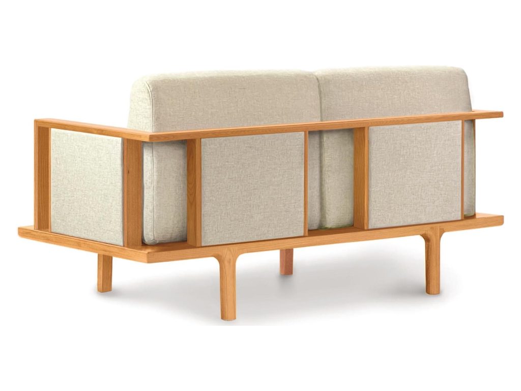 Copeland Furniture Sierra Loveseat with Upholstered Panel, alternate view 2