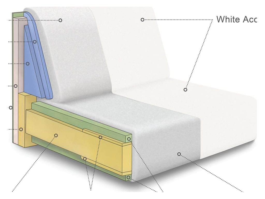 Copeland Furniture Sierra Sofa with Upholstered Panel, alternate view 8