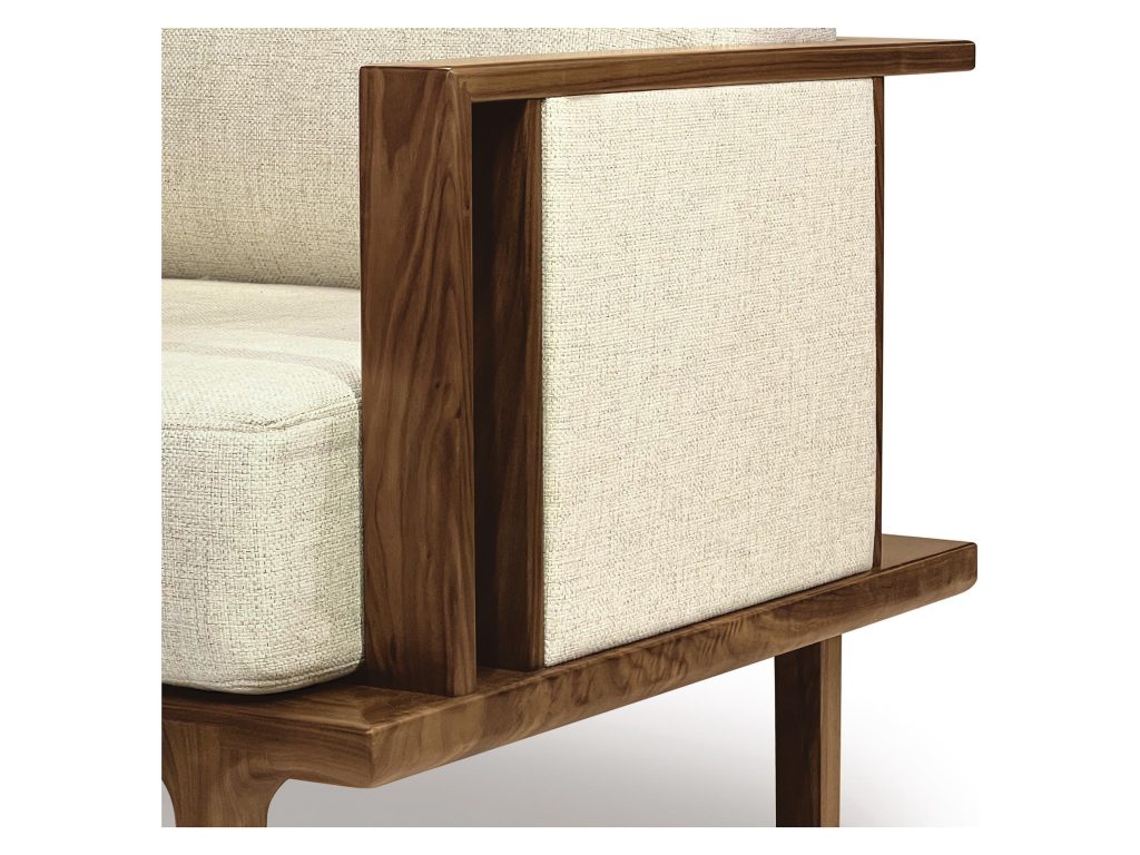 Copeland Furniture Sierra Sofa with Upholstered Panel, alternate view 4