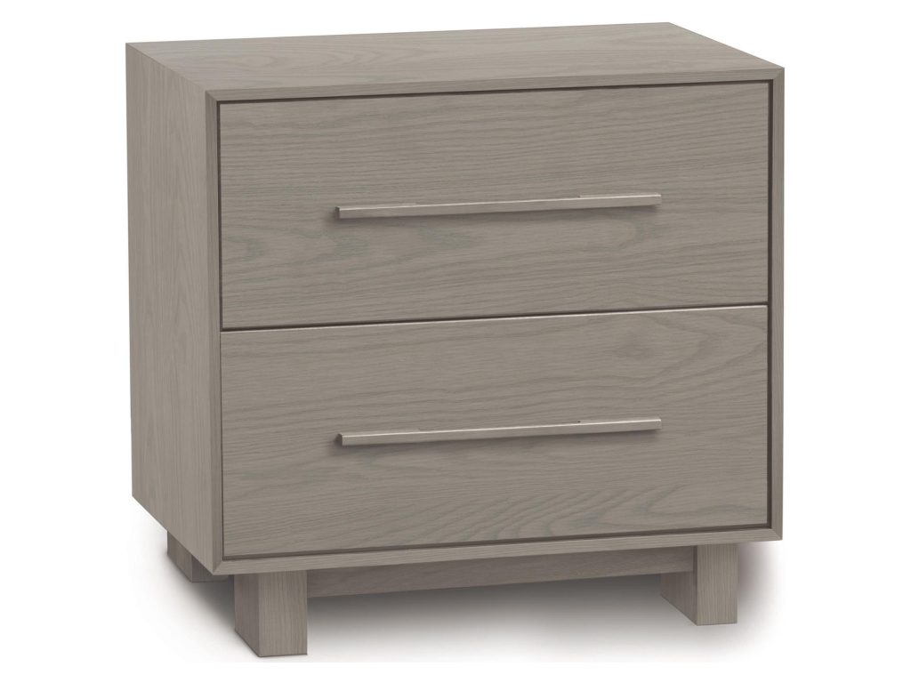 Copeland Furniture Sloane 2 Drawer Nightstand, alternate view 3