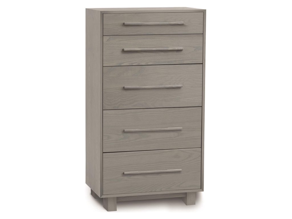 Copeland Furniture Sloane 5 Drawer Narrow Dresser, alternate view 3