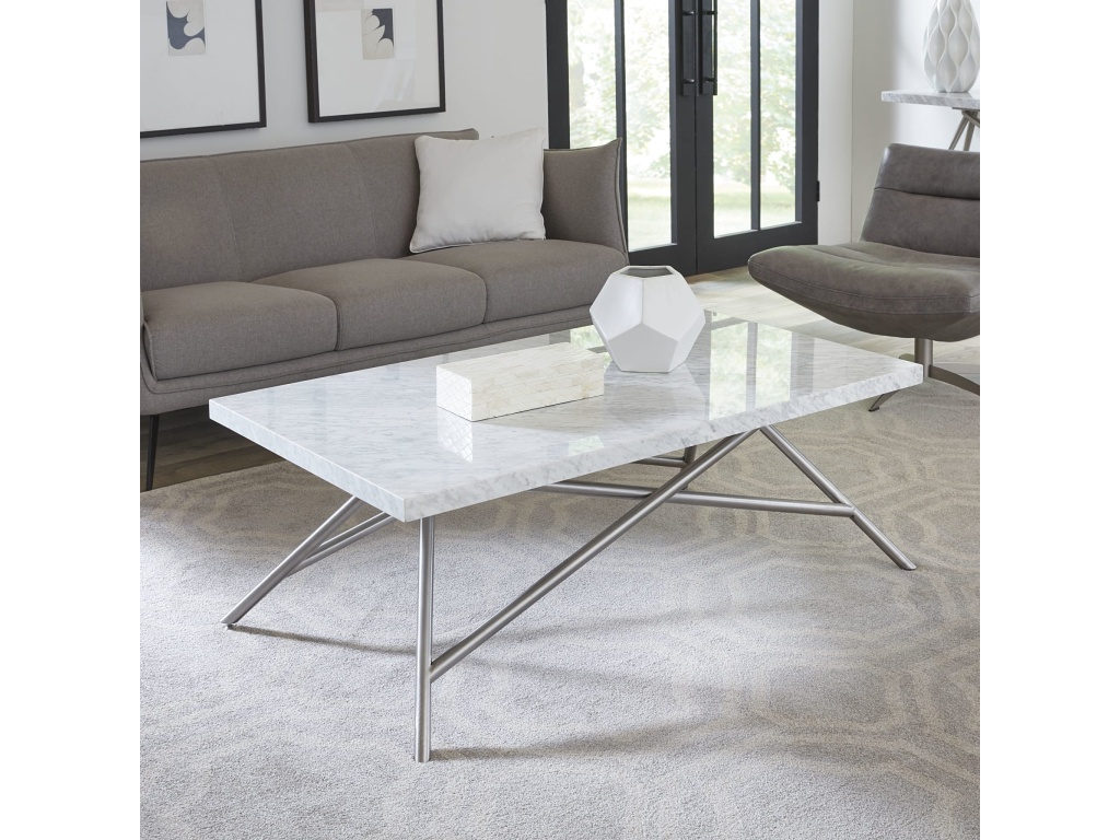 Coral Coffee Table in Marble - main image