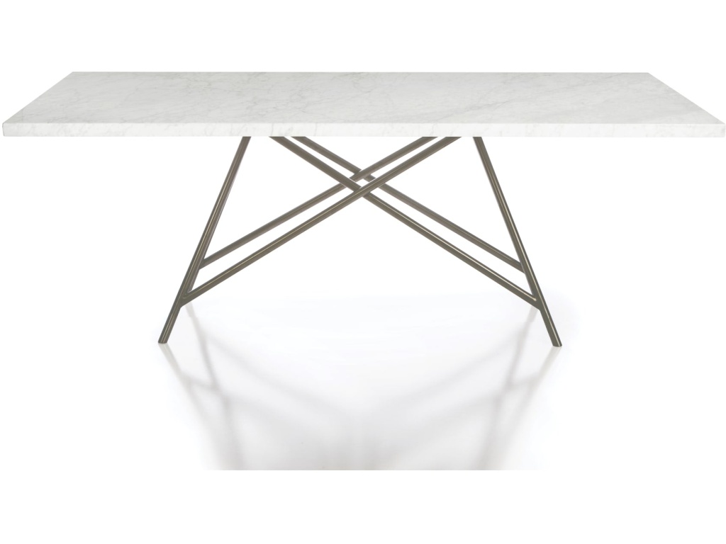 Coral Marble Rectangular Dining Table - image 5
