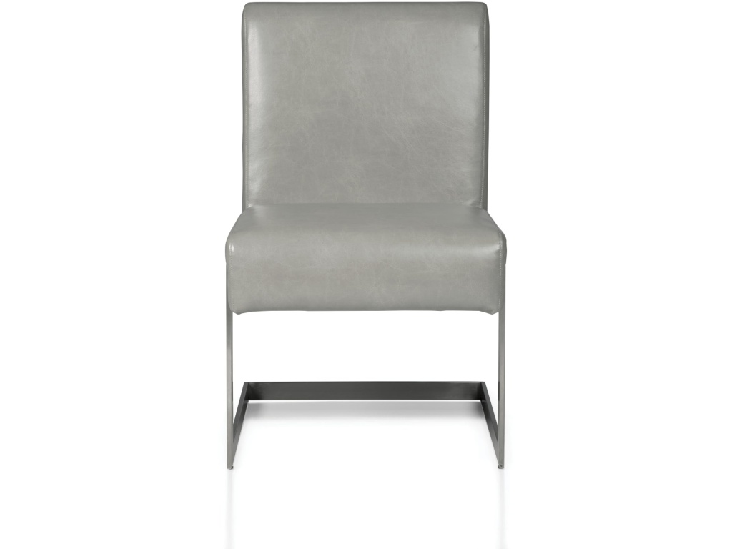 Coral Synthetic Leather Upholstered Dining Chair - image 4