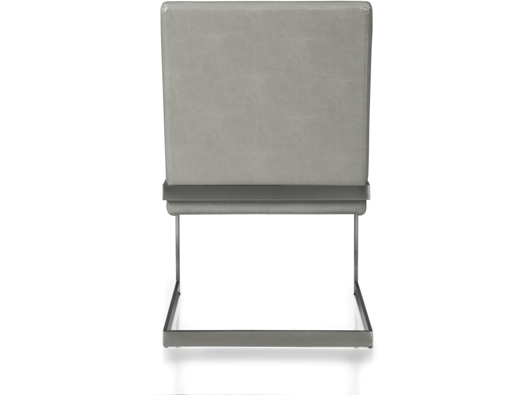 Coral Synthetic Leather Upholstered Dining Chair - image 6