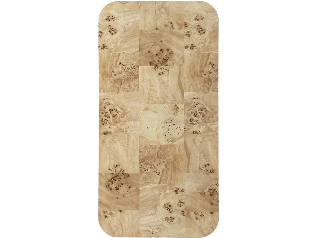 Cosmo Mappa Burl Coffee Table in Amber Kiss - image 3