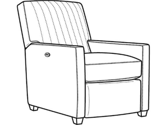 Malcolm Power Recliner Chnl Bk (30W)