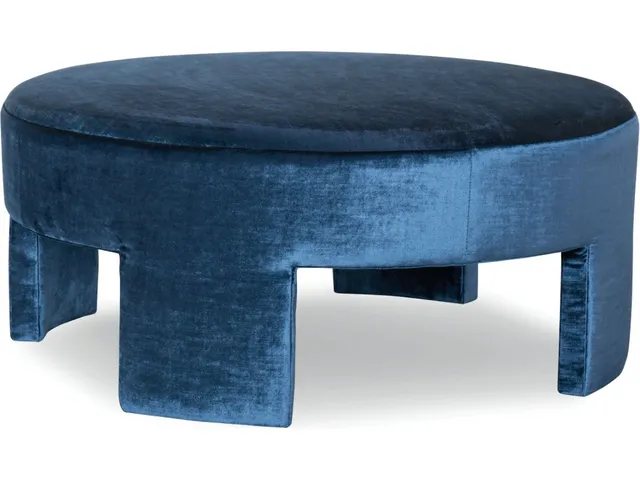 Margot Round Ottoman (43W X 43D)