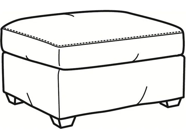 Murphey Ottoman (27W X 22D)